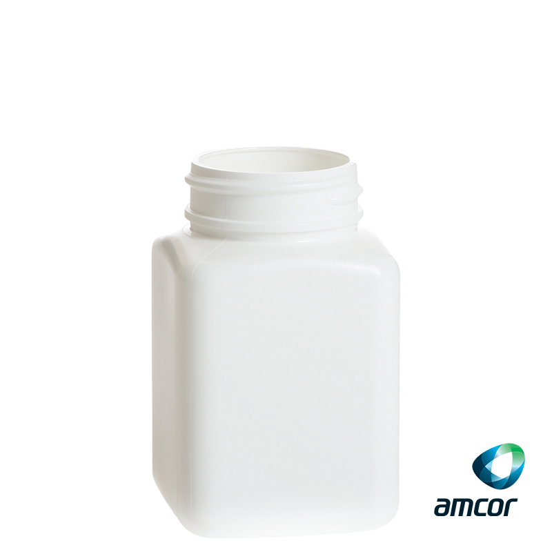 Square Wide Mouth Packer Bottle 100 ml